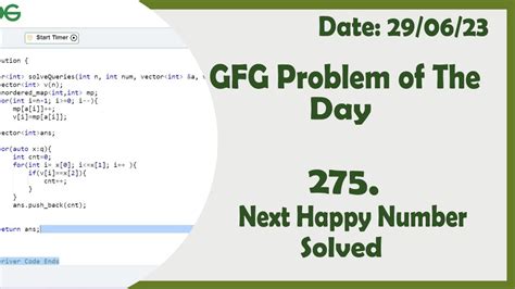 happy number gfg.